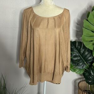 Caslon • metallic blouse